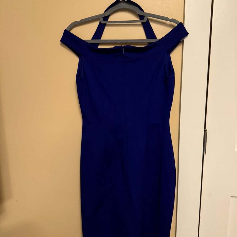 RALPH LAUREN Blue Dress - Size 10 - Picture 5 of 7